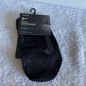 Nike Elite Light Weight Running Socks 10-11.5